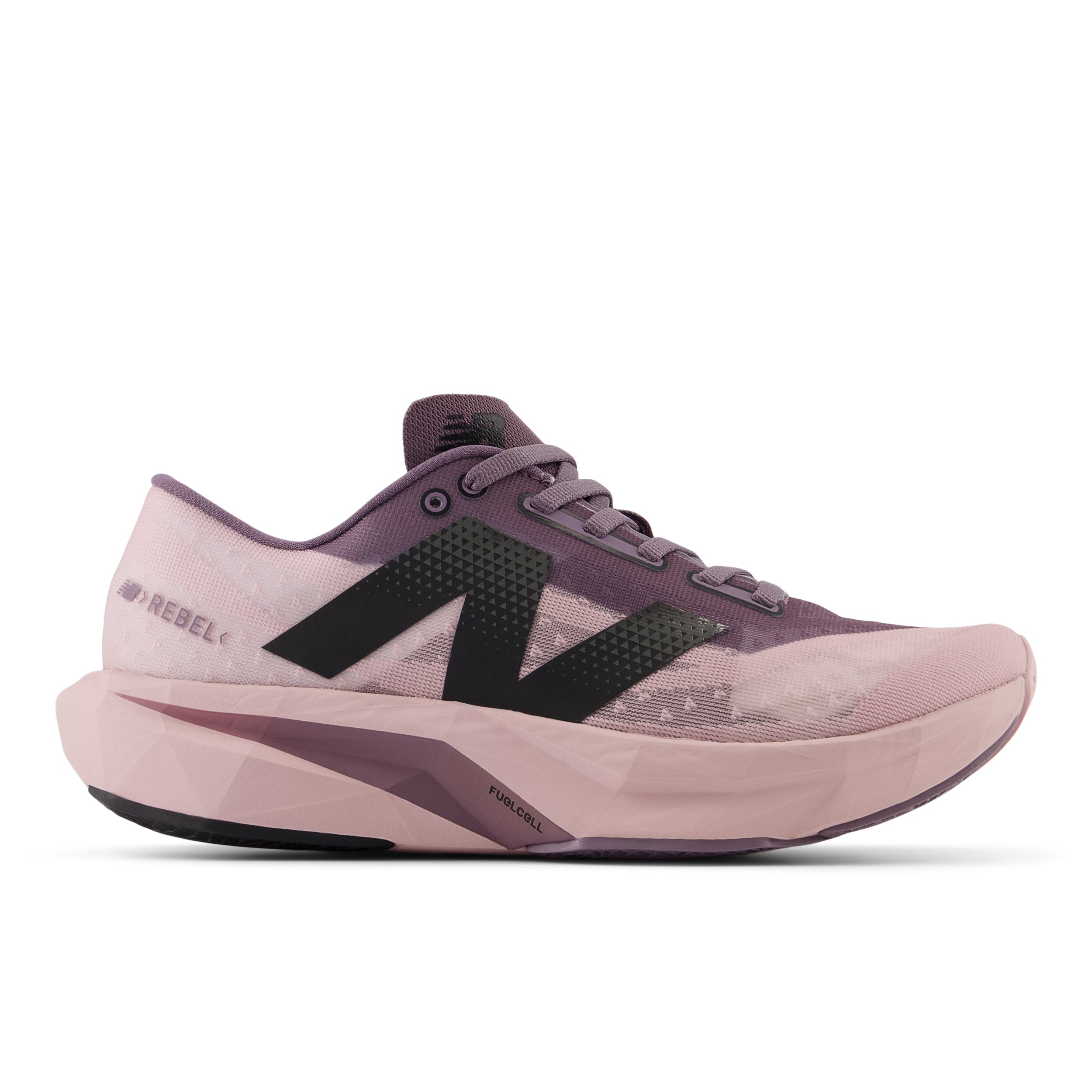 Women's FuelCell Rebel v4 Running Shoes - Twilight Haze/Dark Ice Wine/Black | Lightweight Cushioned Sneakers for Women | Perfect for Jogging, Gym Workouts & Daily Wear