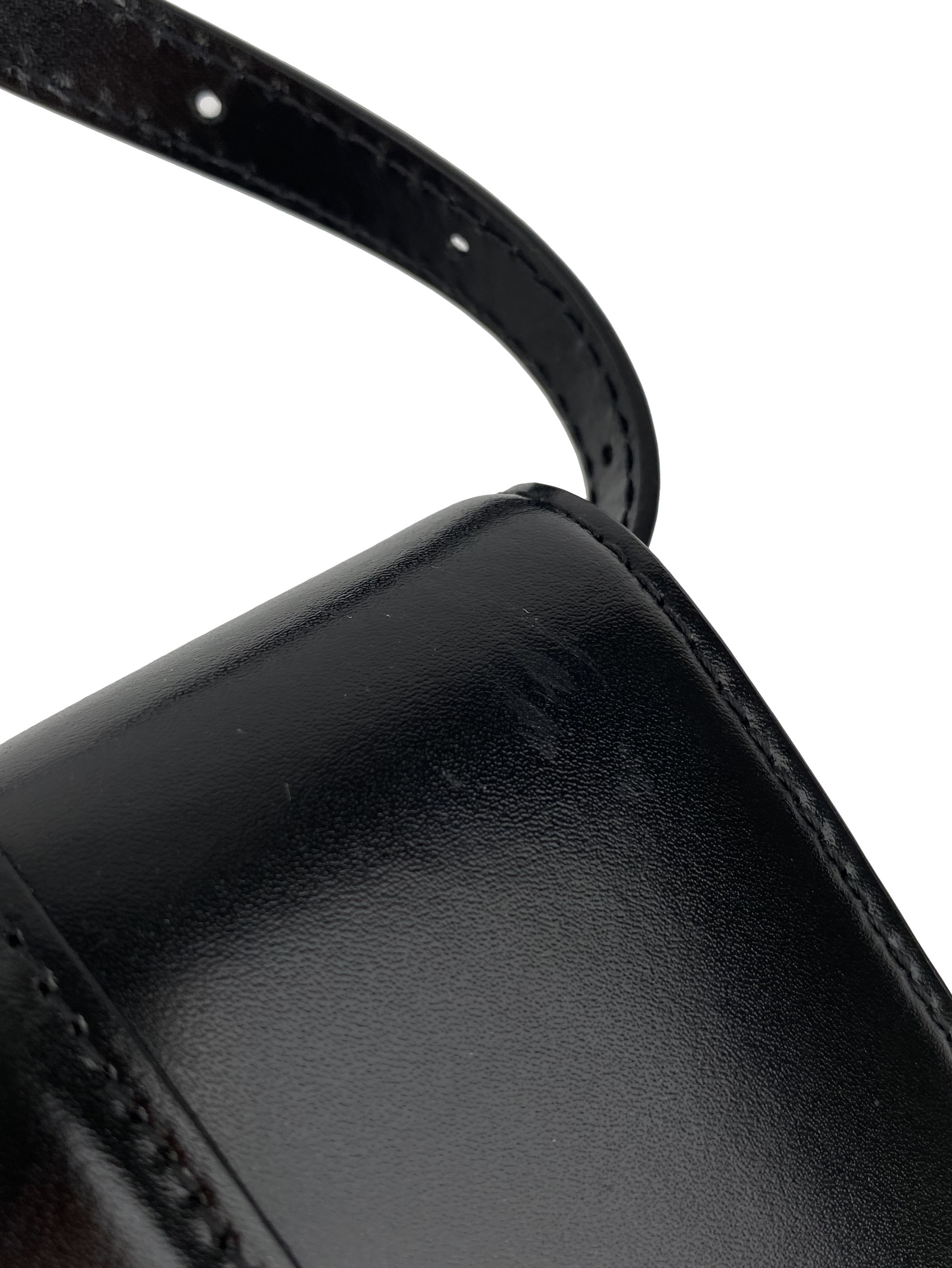 Balenciaga Black Hourglass Baguette Bag - Luxury Designer Handbag for Women | Perfect for Evening Parties, Date Nights & Fashion Events