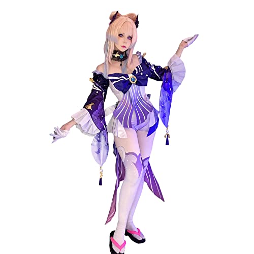 Raiden Shogun & Yae Miko Genshin Impact Cosplay Costume Set - Premium Quality Anime Cosplay Outfits for Conventions, Halloween, and Themed Parties