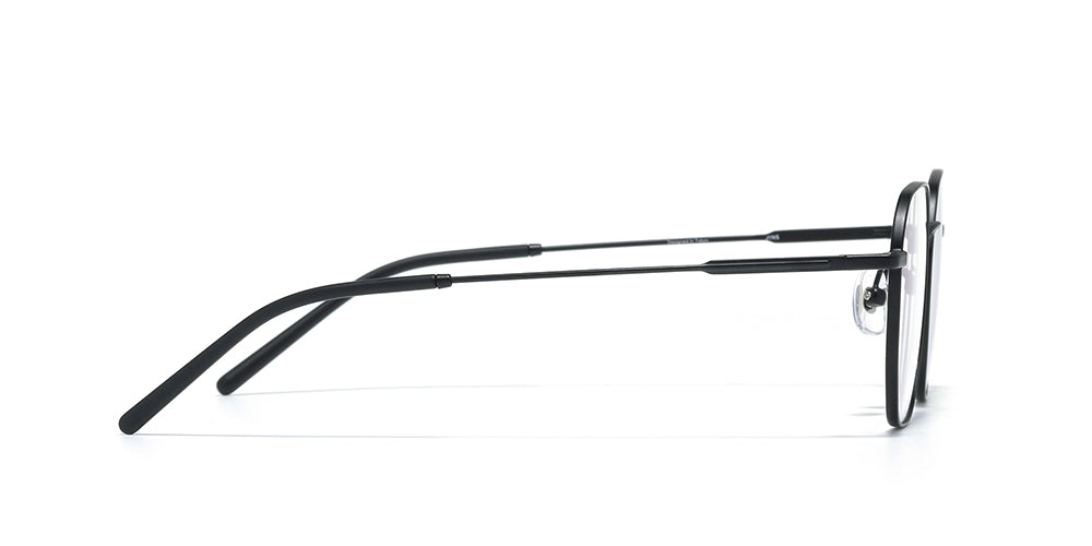JINS Switch FASHION Metal Frame Glasses - Lightweight 220mm Temple 93mm Lens - Perfect for Work, Reading & Everyday Wear