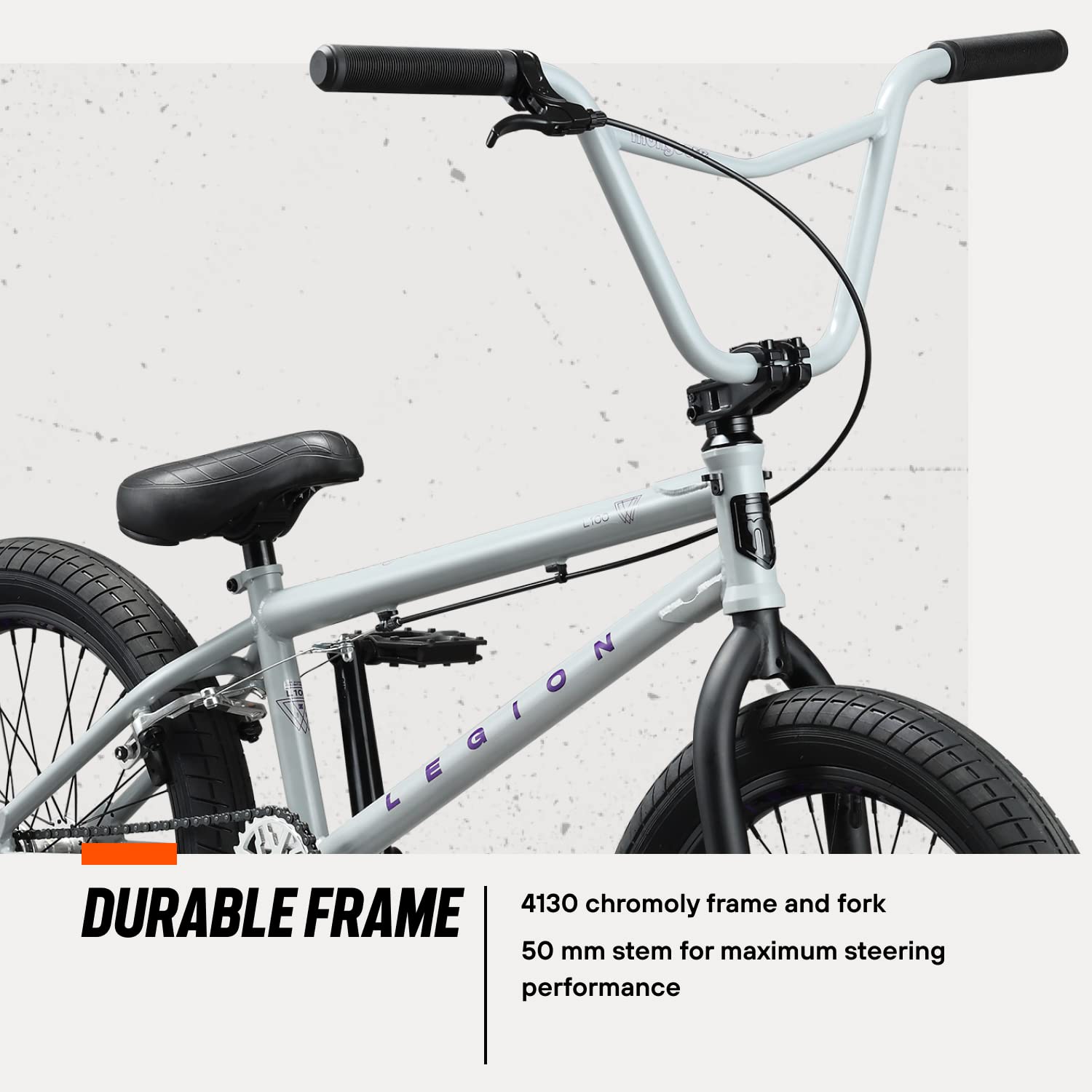 Mongoose Legion Freestyle BMX Bike for Adults - 20
