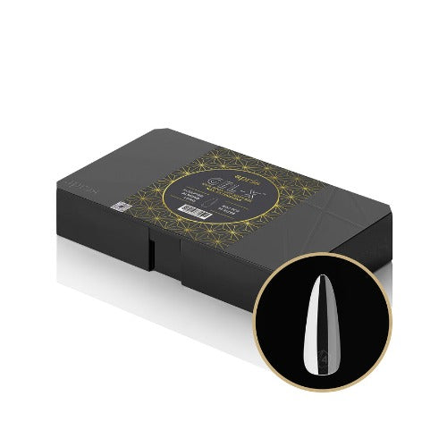 Apres Gel X Tips 2.0 (600pc) - Long Almond Shaped Press On Nails for Salon Quality Manicures | Perfect for Weddings, Parties & Special Occasions