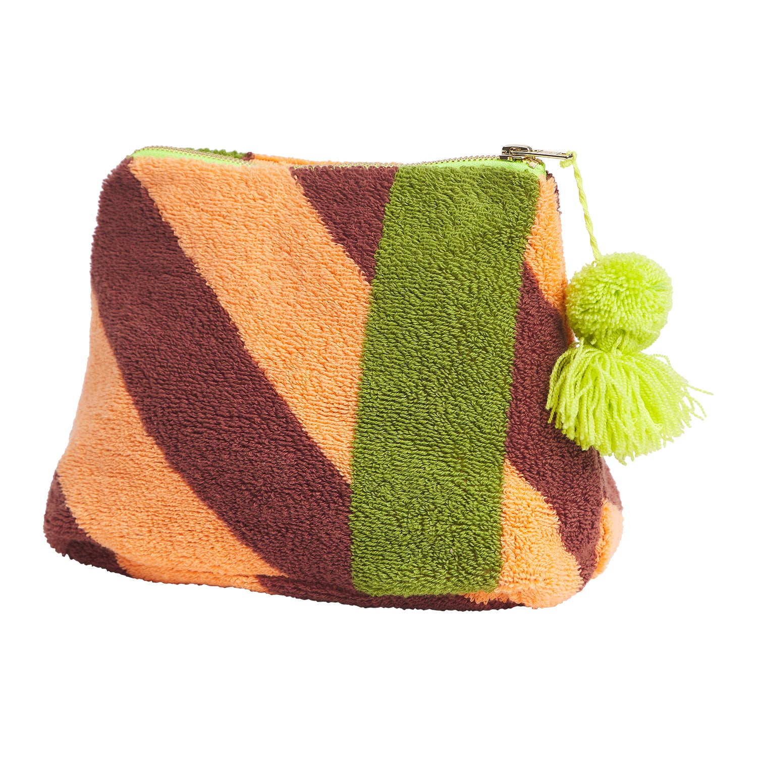 Jarita Terry Pouch - Reusable Eco-Friendly Cotton Makeup Bag for Travel & Gym | Perfect for Organizing Cosmetics, Jewelry, and Essentials On-The-Go