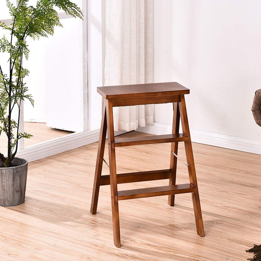 Multi-Purpose Kitchen Step Stool with Foldable Design - Portable Ladder Stool for Home, Cooking, and Bathroom Use - Non-Slip Safety Step Stool for Kids and Adults - Space Saving Storage Solution