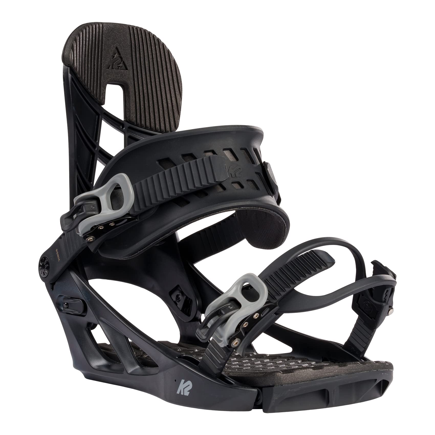 K2 Sonic Men's Snowboard Bindings - Lightweight & Responsive for All-Mountain Riding - Perfect for Freestyle & Powder Snowboarding