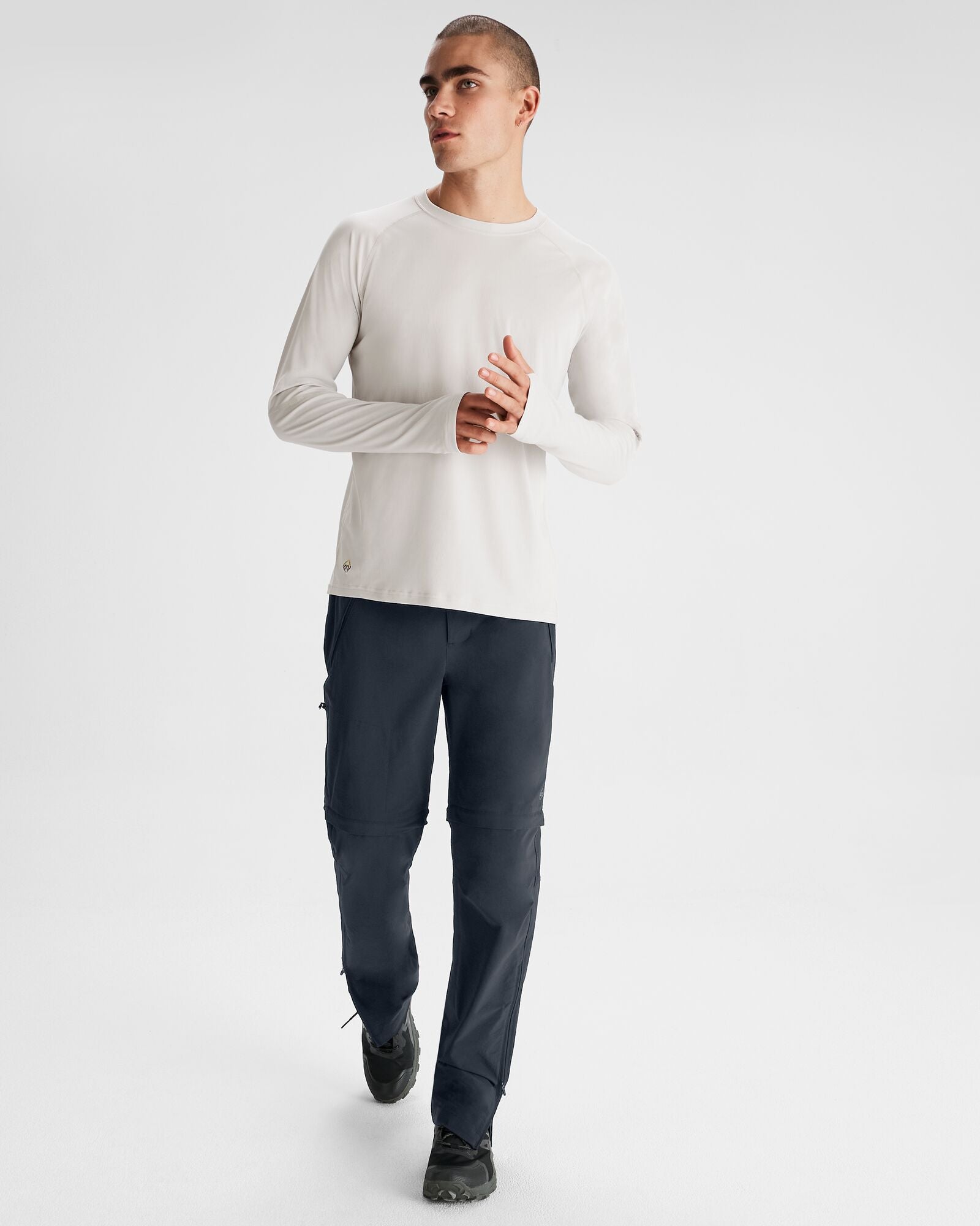 Men's Flinders Convertible Pants - Quick-Dry Hiking & Travel Pants in Pure Navy | Perfect for Outdoor Adventures, Camping & Everyday Wear