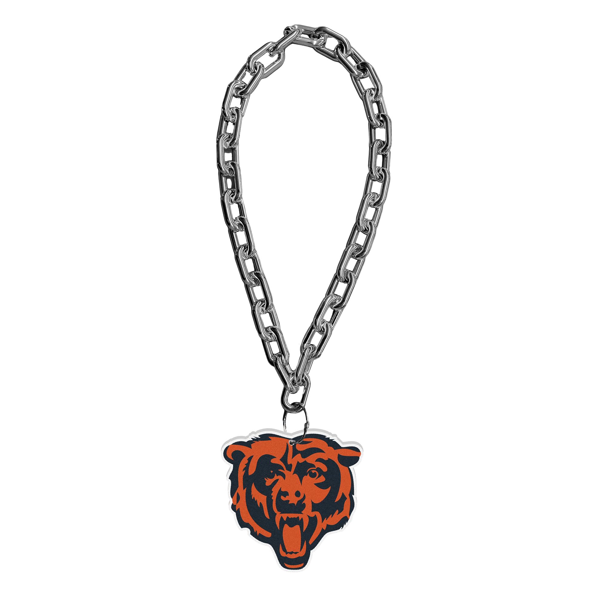 Littlearth NFL Pet Fan Chain - Officially Licensed Dog Collar for Football Fans - Perfect for Game Day, Training & Outdoor Adventures