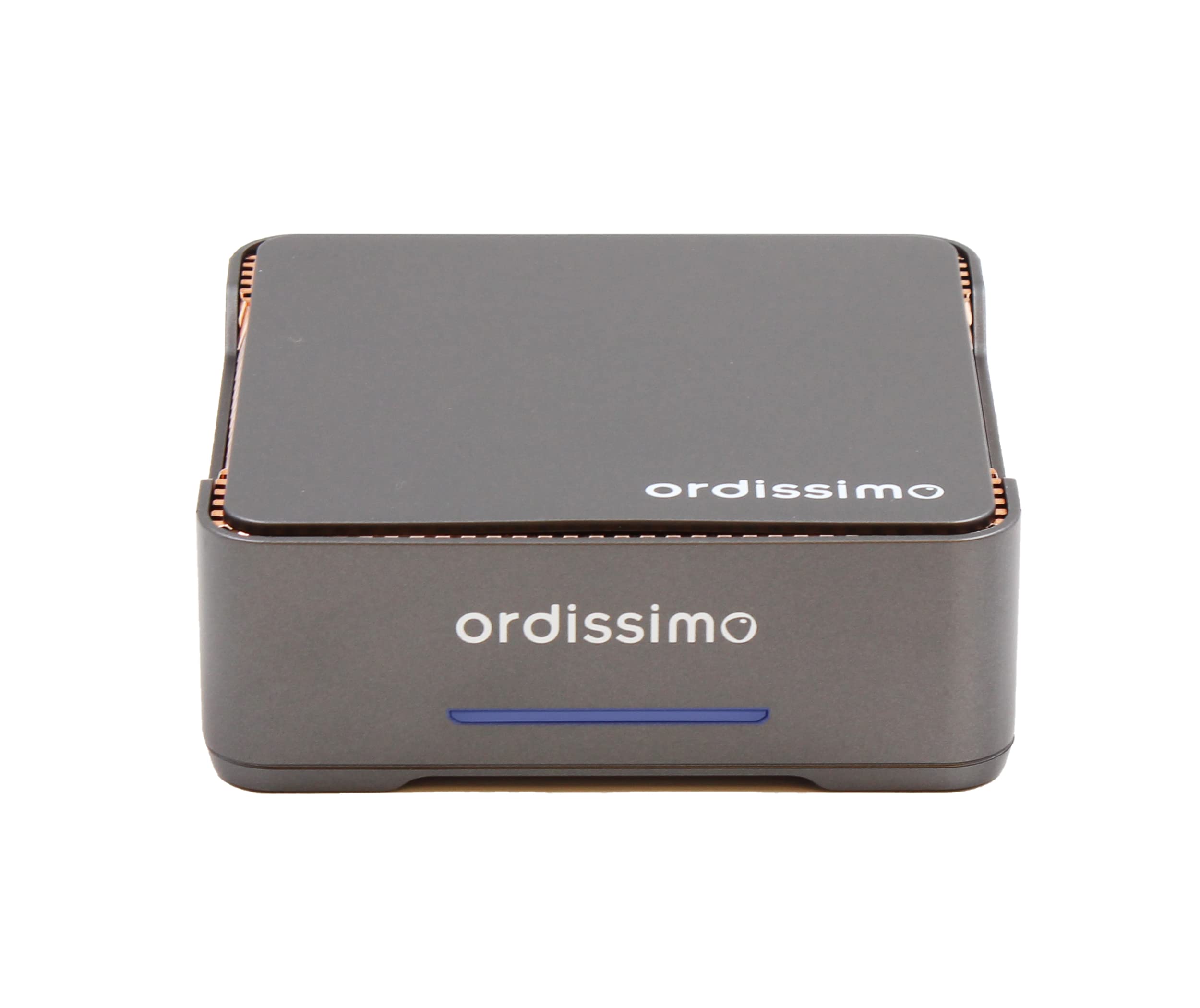 Ordissimo Mini Desktop PC Luna 2 - User Friendly Computer with Intuitive Interface & Simplified Keyboard - Compatible with All Screens - Includes Wireless Mouse - Energy Efficient for Home Office & Personal Use - Perfect for Remote Work, Online Learning & Small Business - Black