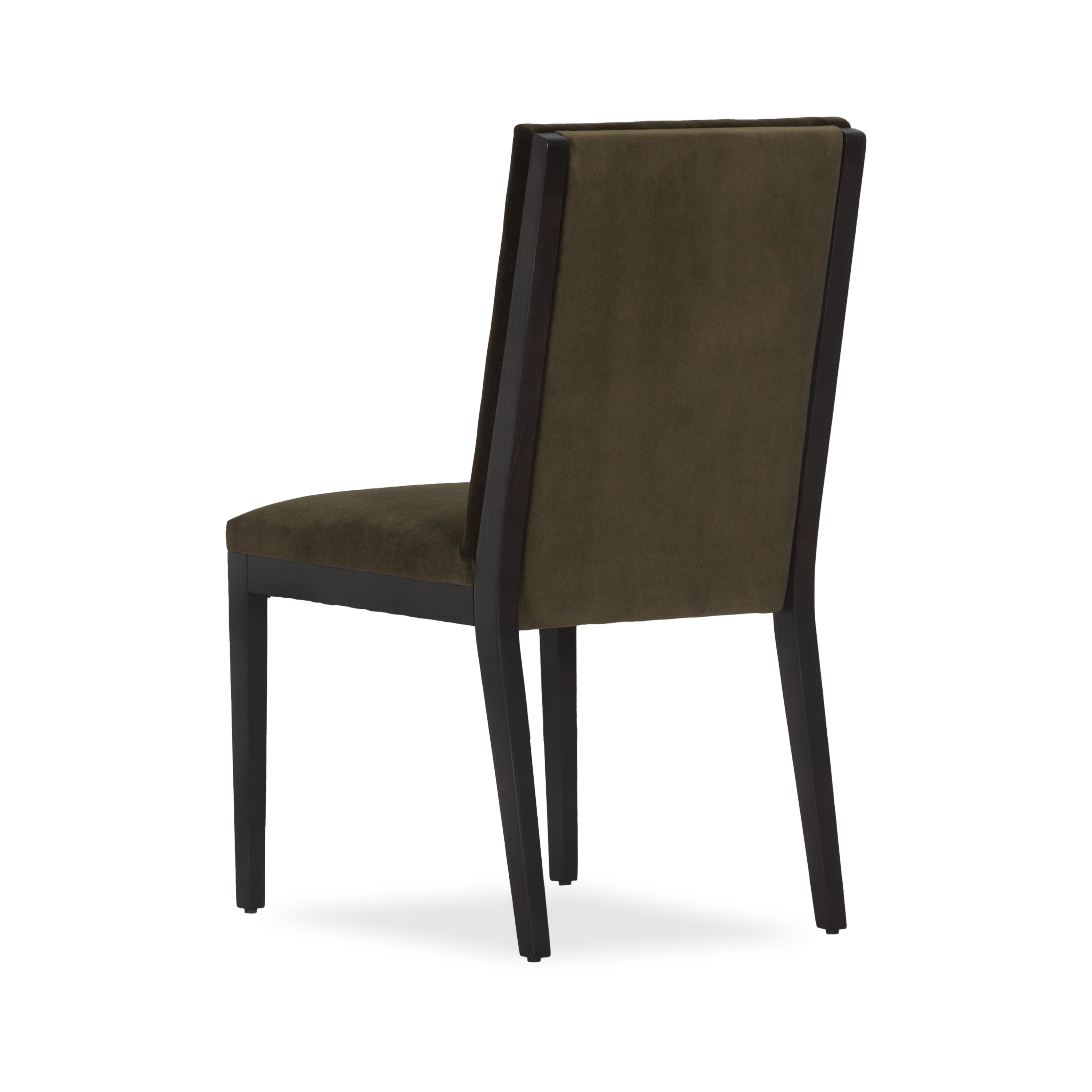 Camden Side Chair - Modern Wooden Dining Chair with Upholstered Seat - Perfect for Kitchen, Dining Room & Office