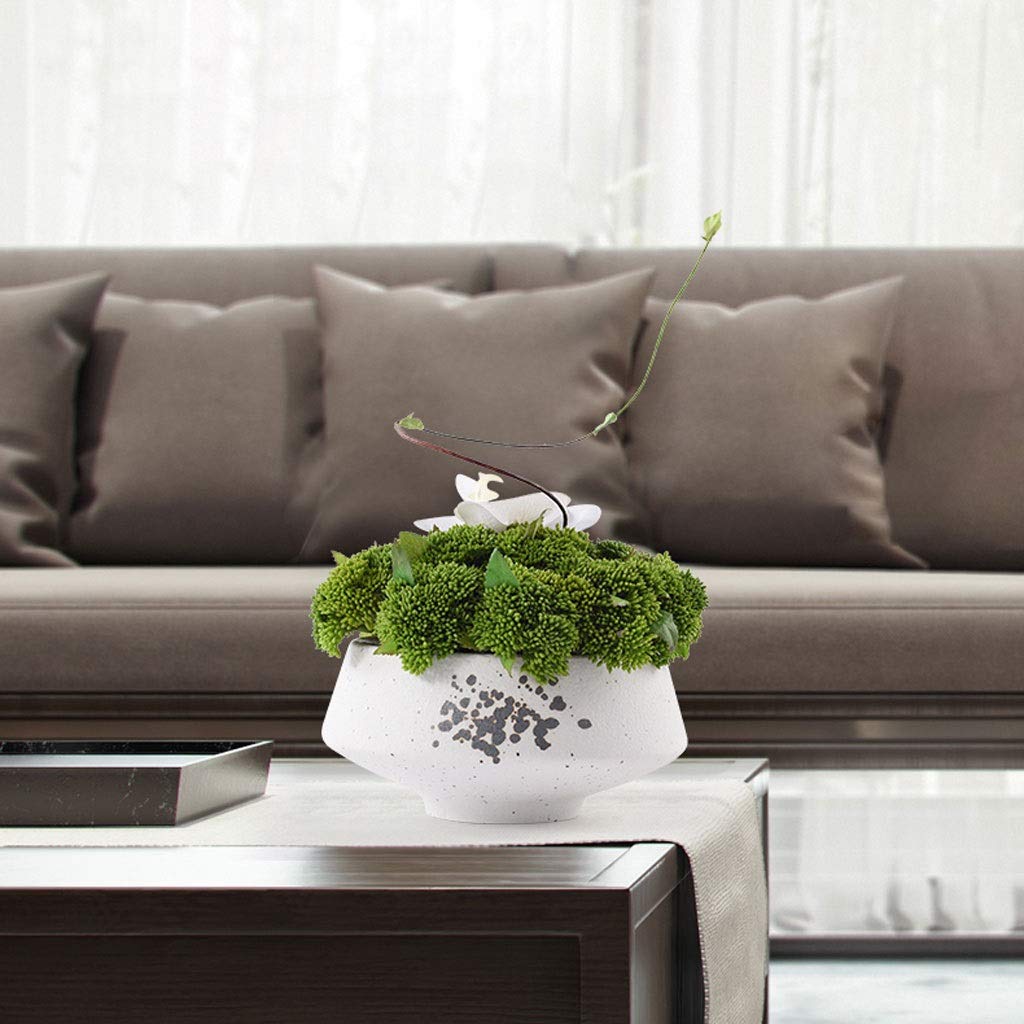 Artificial Bonsai Tree - Chinese Style Fake Green Plant for Home Decor, Hotel Lobby, Bay Window & Porch - Mini Potted Desktop Decoration for Office & Living Room