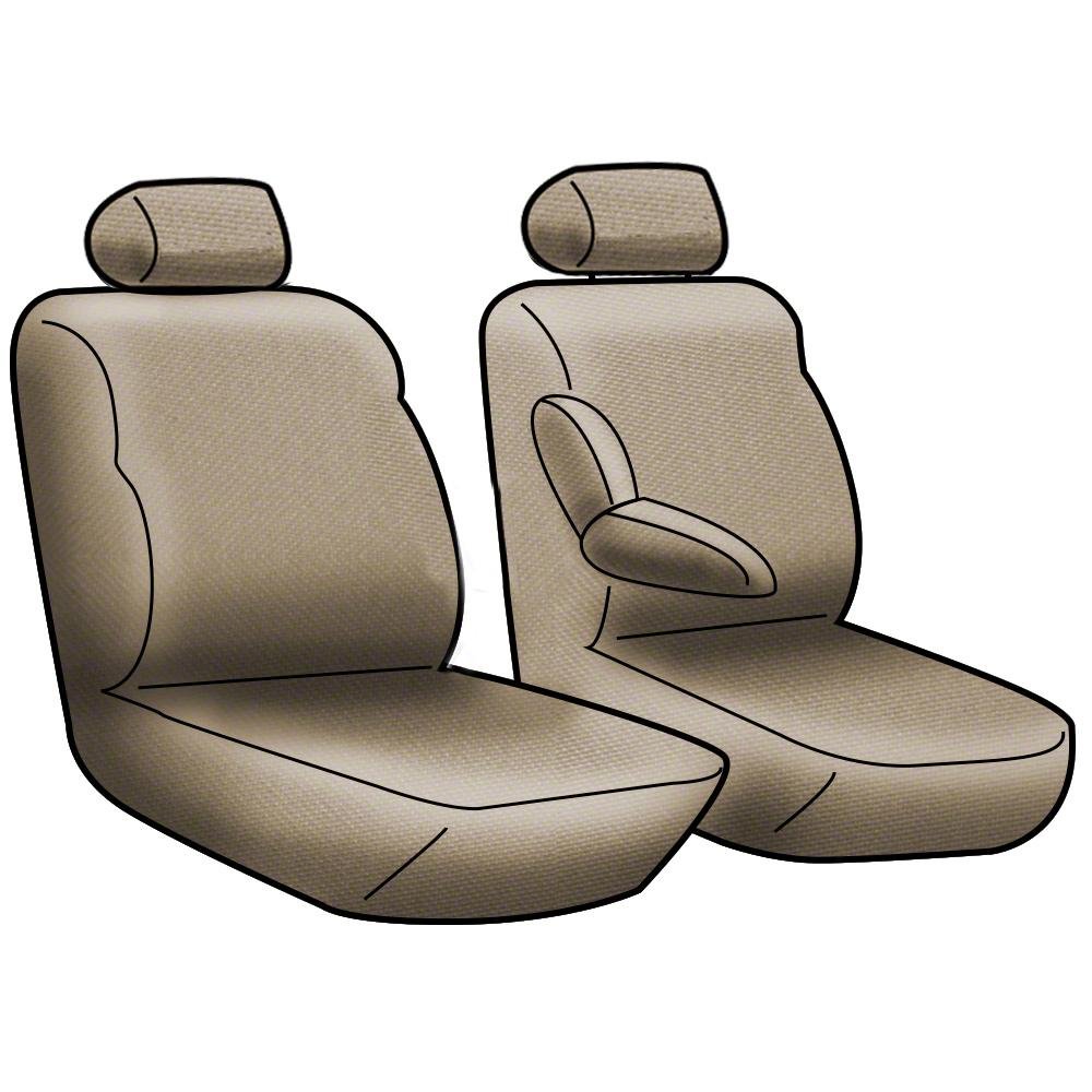 Coverking Custom Fit 50/50 Bucket Seat Cover for Honda Element - Saddleblanket Black & Neosupreme | Durable Protection for Car Interior | Perfect for Road Trips & Daily Commutes