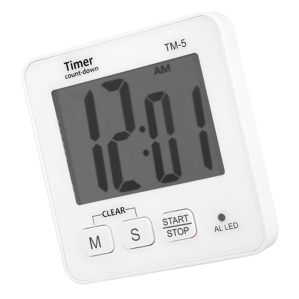 Countdown Timer for Kitchen - Durable Digital Cooking Timer with Loud Alarm, Compact & Portable Design for Baking, Cooking, Fitness, and Classroom Use
