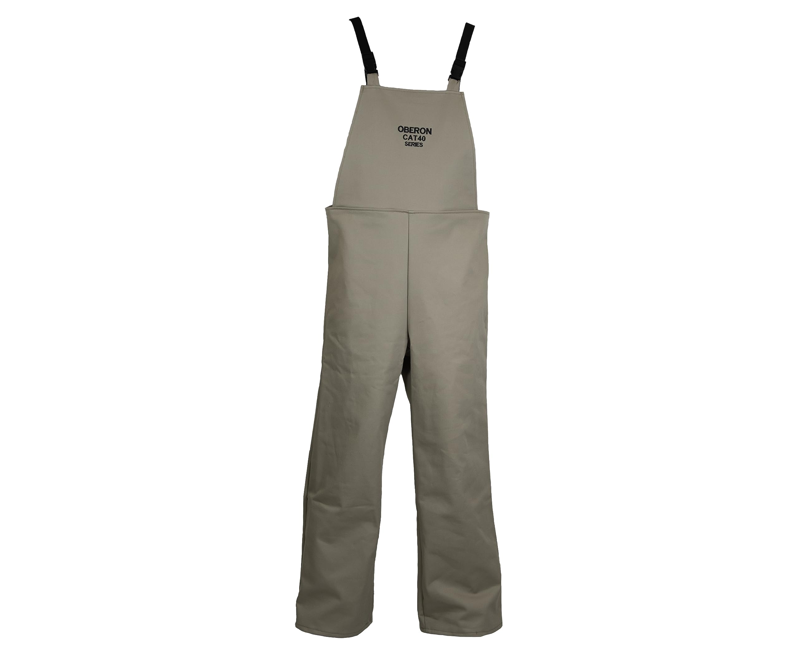 Oberon Arc Flash Bib Overalls - 40CAL CAT Series - Heavy Duty Flame Resistant Work Coveralls for Electrical Safety - Ideal for Electricians, Linemen & Industrial Workers