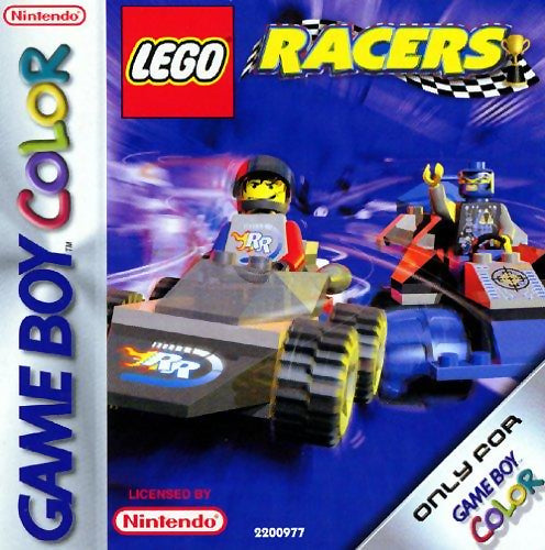 Vintage Lego Racers Game Boy Color Video Game Cartridge - Retro Gaming for Collectors & Nostalgic Fun