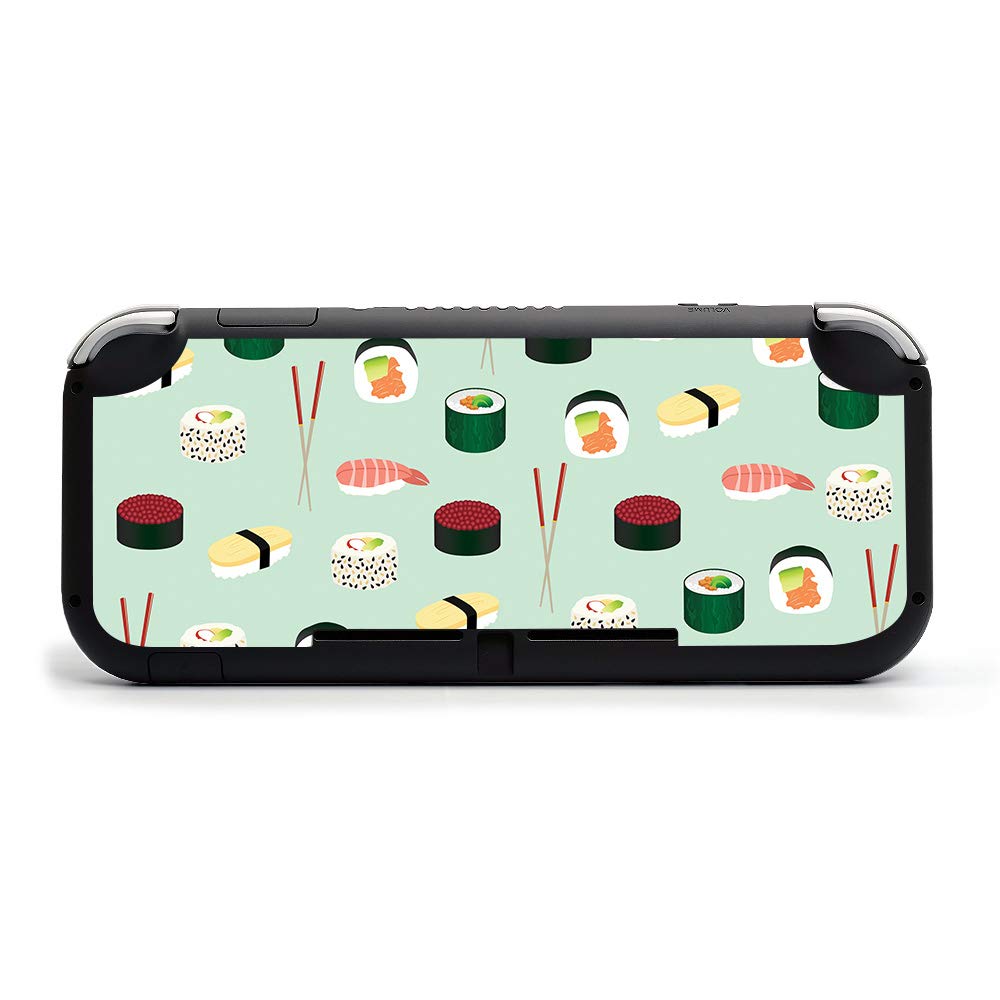 MightySkins Nintendo Switch Lite Skin Wrap - Sushi Design | Protective Vinyl Decal Cover | Durable & Easy to Apply | Made in USA | Perfect for Gaming, Travel & Personalization