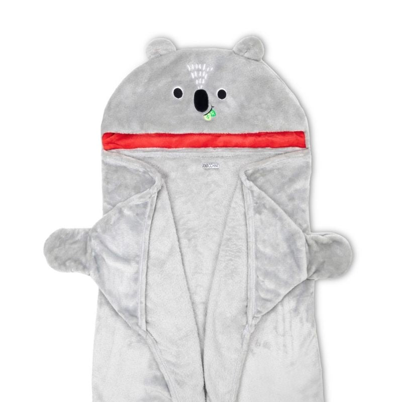 Cozy Animal Hooded Blanket - Soft Fleece Wearable Blanket for Adults & Kids - Perfect for Movie Nights, Camping & Lounge Wear