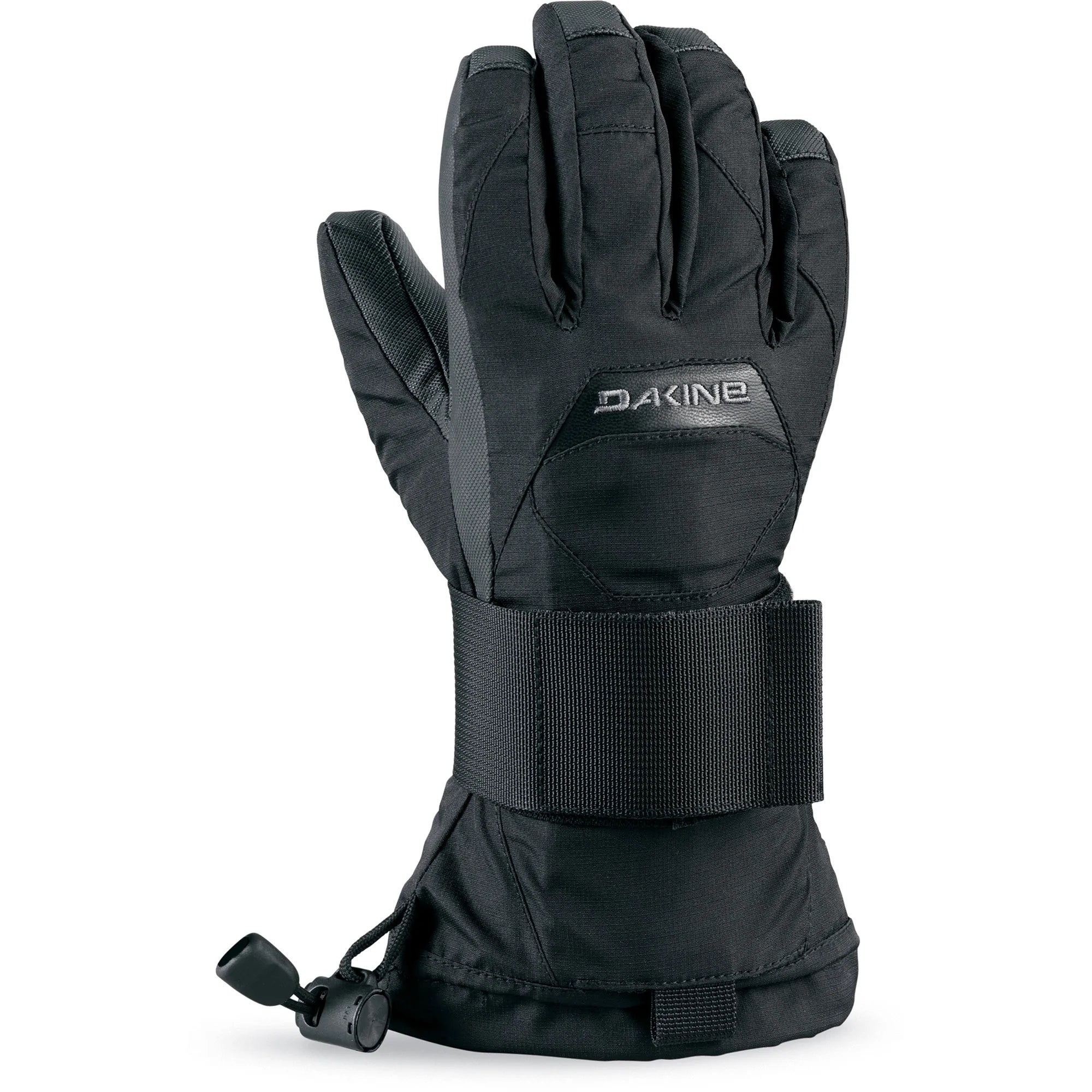 Dakine 2024 Kids Wrist Guard Jr Gloves - Black | Protective Wrist Support for Skateboarding, Rollerblading & Scooter Riding