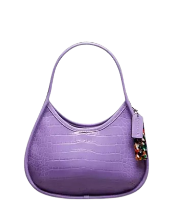 Coach Ergo Bag in Croc Embossed Leather - Stylish Crossbody Purse for Women | Perfect for Work, Travel & Everyday Use