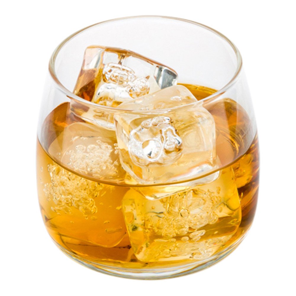 Premium 6 oz Scotch Glasses Set of 10 - Lead-Free Bulbous Rocks Glasses for Bourbon, Whiskey & Cocktails | Durable Clear Glass, Dishwasher Safe | Perfect for Home Bars, Restaurants & Gifting