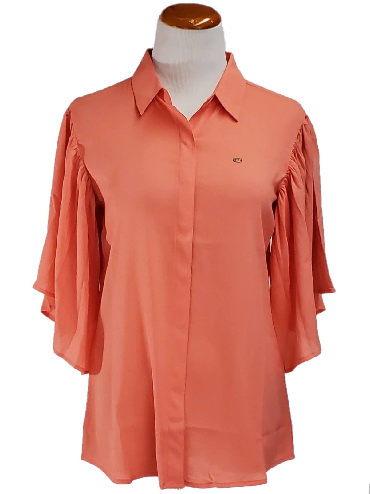Women's Stylish Button-Down Top - Casual & Office Wear - Perfect for Work, Dates & Everyday Outfits