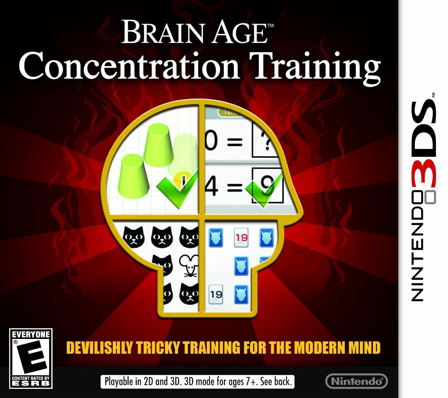 Brain Age: Concentration Training Game - Improve Memory & Focus with Fun Puzzles | Perfect for Adults & Seniors Mental Exercise