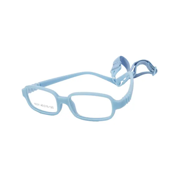 Unbreakable Flexible Kids Glasses with Adjustable Strap for Ages 3-5 Years - 6031 - Perfect for Playtime, Sports & Active Toddlers