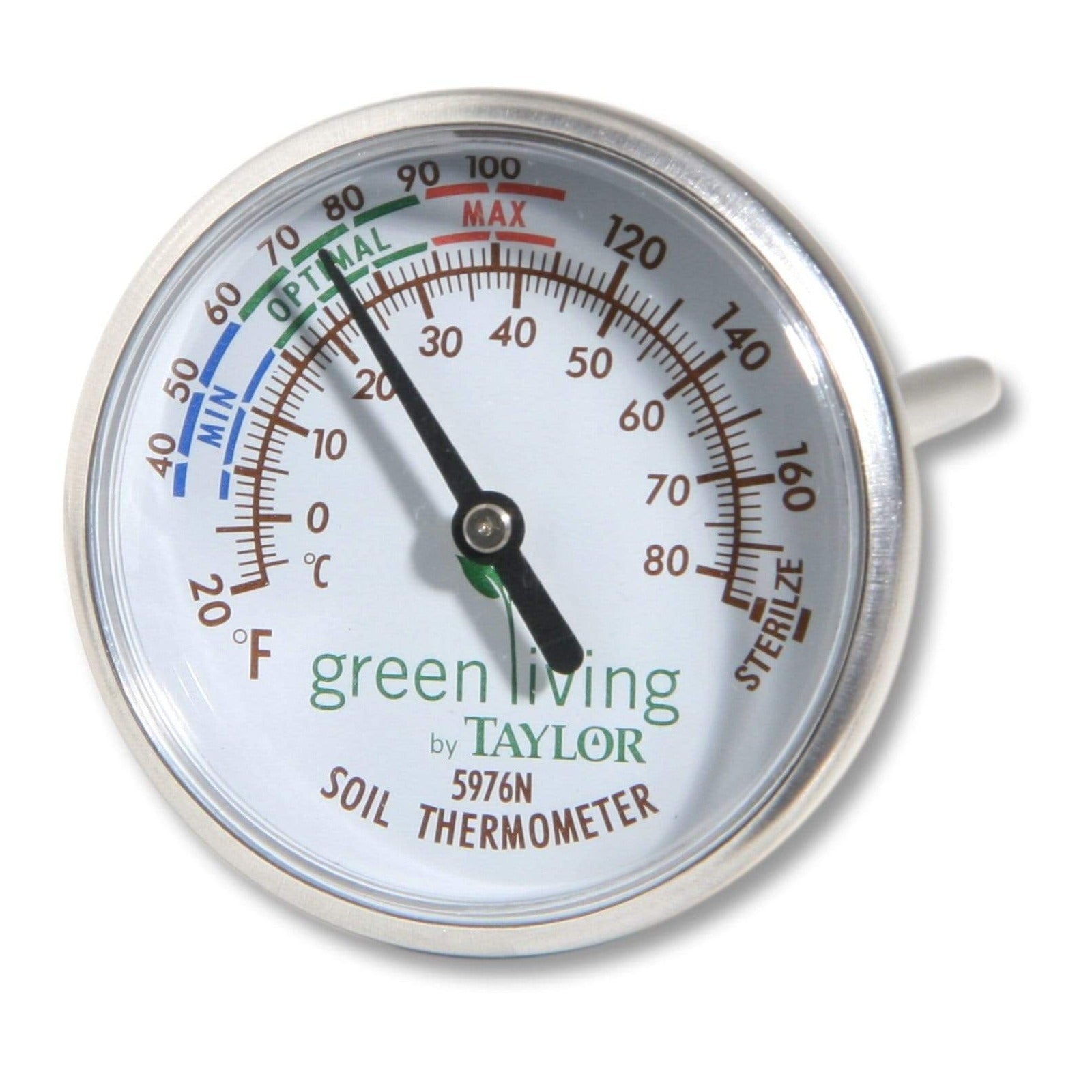 Digital Soil Thermometer for Garden & Lawn - Accurate Temperature Sensor for Planting, Composting & Agriculture | Indoor & Outdoor Use