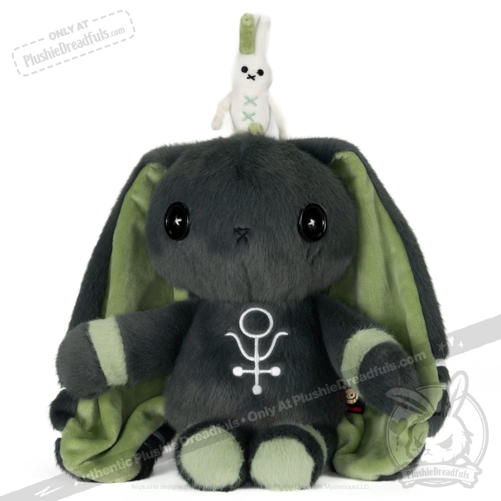 Plushie Dreadfuls Regression Rabbit Stuffed Animal Toy - Soft Cuddly Bunny Plush for Anxiety Relief, Therapy Comfort & Emotional Support | Perfect Gift for Kids & Adults