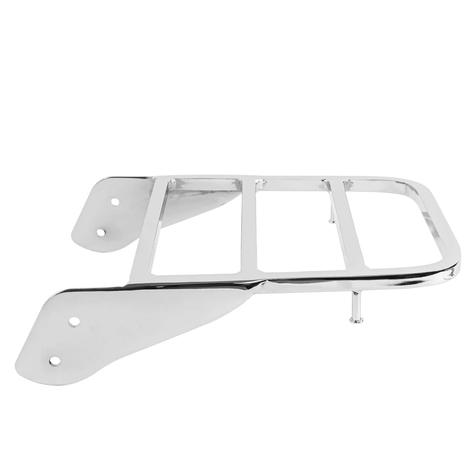 PSLER Motorcycle Backrest Sissy Bar Luggage Rack for Yamaha V-Star 400 650 1100 & Dragstar 400 650 XVS 1100 - Comfortable Support for Long Rides & Touring