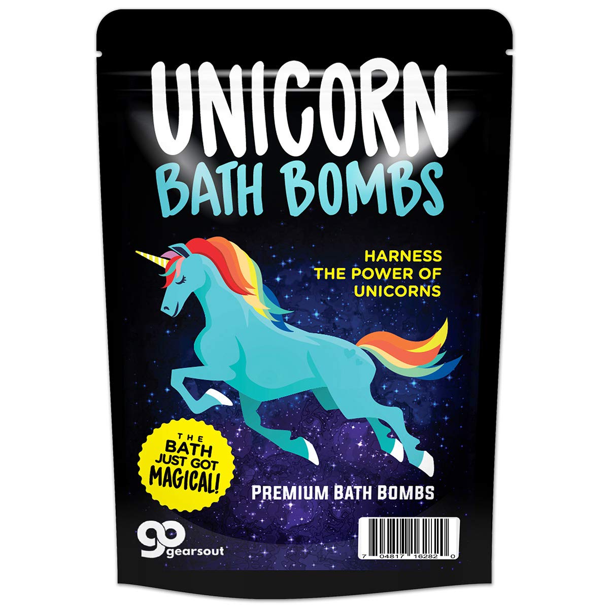 Unicorn Bath Bombs for Girls & Women – Fun & Pretty Unicorn Bath Balls, Gifts for Birthday, Christmas, Stocking Stuffers, White Elephant & Secret Santa – Relaxing Bath Time for Kids & Adults