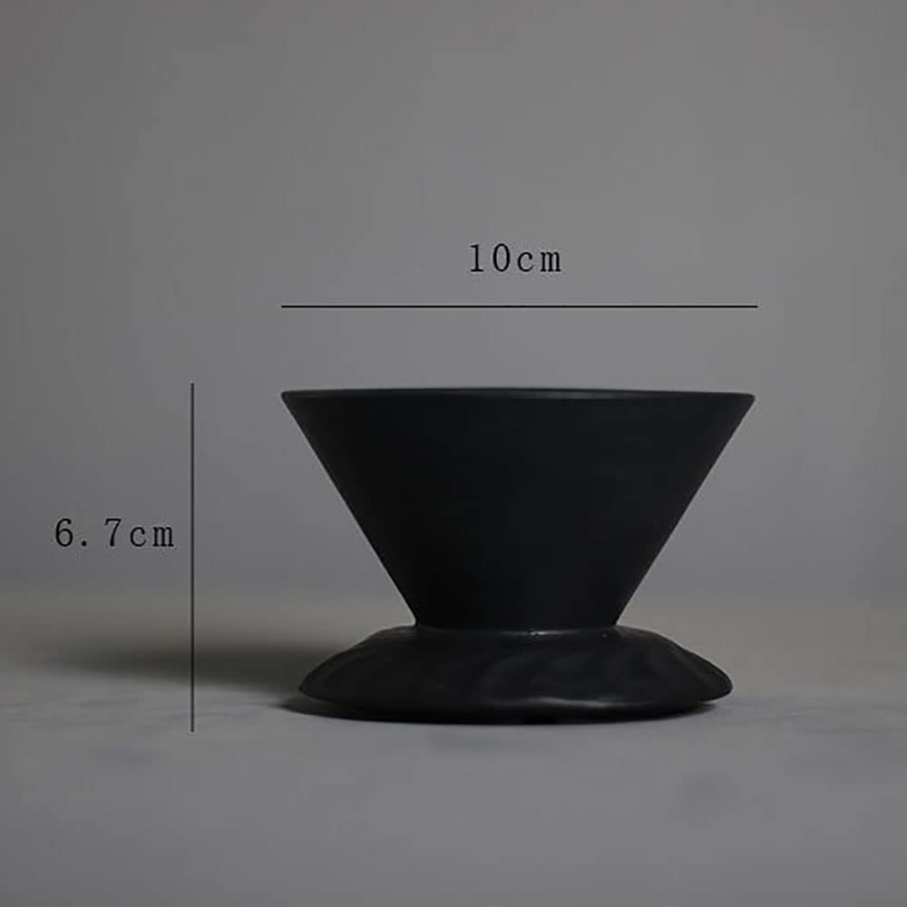 Ceramic Pour Over Coffee Maker Set - 400ml for Home & Office Brewing