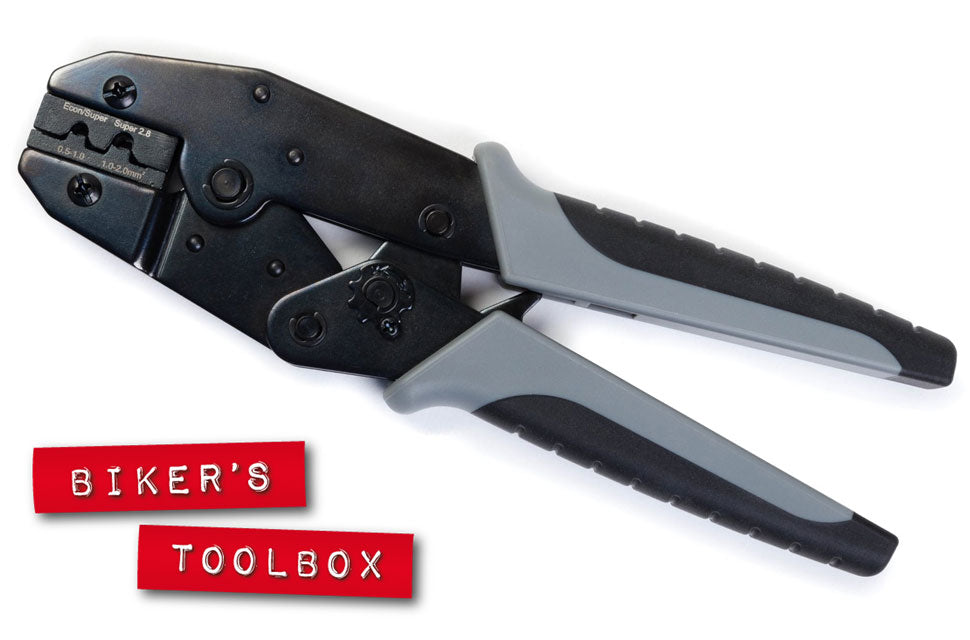 Professional Superseal/Econoseal Ratchet Crimping Tool - High Precision Wire Connector Crimper for Automotive, Marine & Industrial Wiring - Perfect for DIY, Mechanics & Electrical Projects