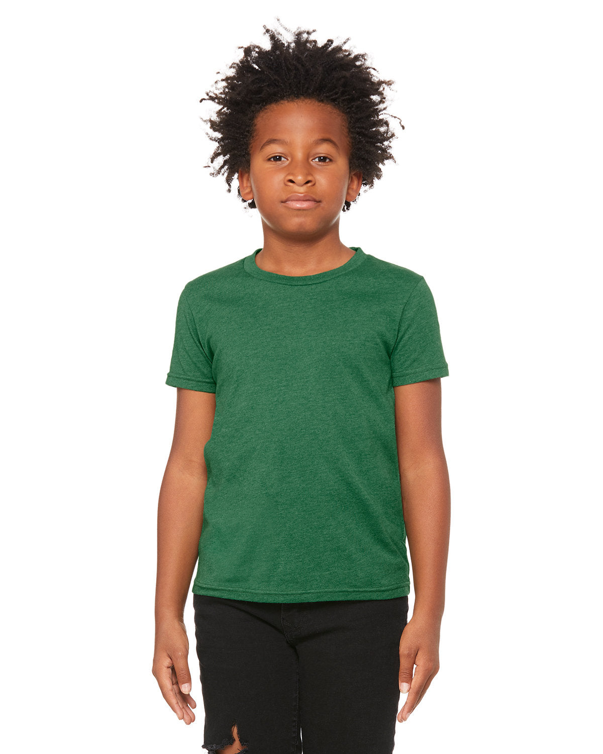 Bella + Canvas 3001Y Youth Jersey Short Sleeve T-Shirt - Soft Cotton Tee for Kids & Teens - Perfect for School, Sports & Everyday Wear