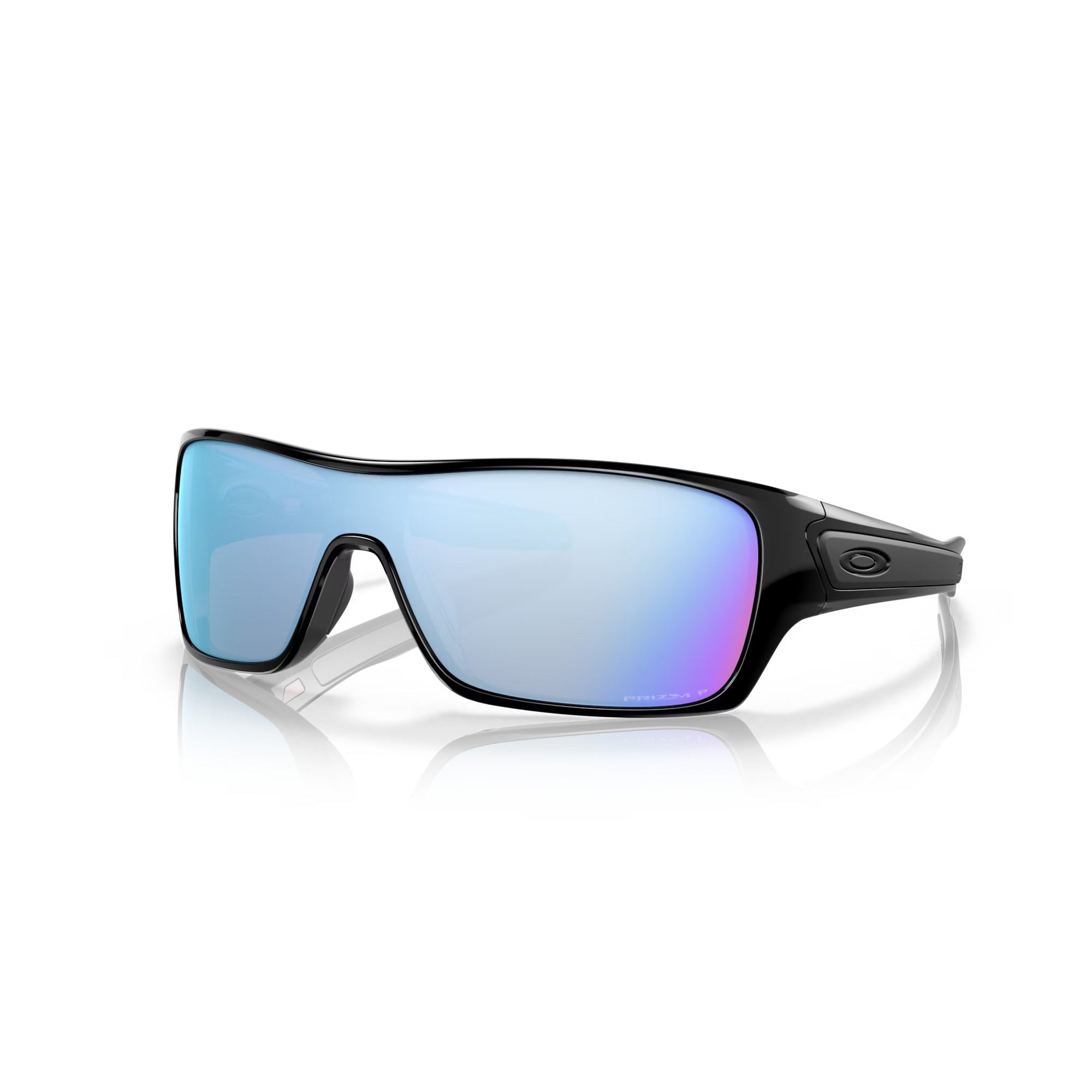 Oakley Turbine Rotor Sunglasses - Polished Black Frame with Prizm Lens for Men - Perfect for Running, Cycling & Outdoor Sports