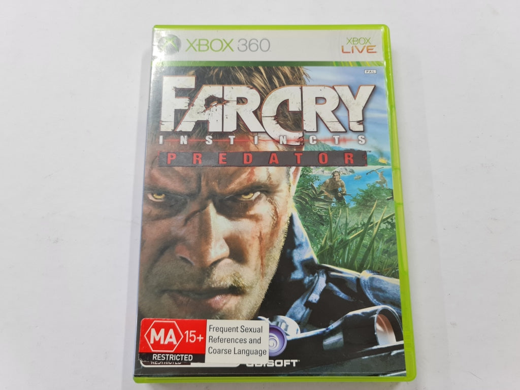 Far Cry Instincts Predator - Complete Edition in Original Case - Xbox 360 Action Adventure Game for Thrilling Open-World Gameplay