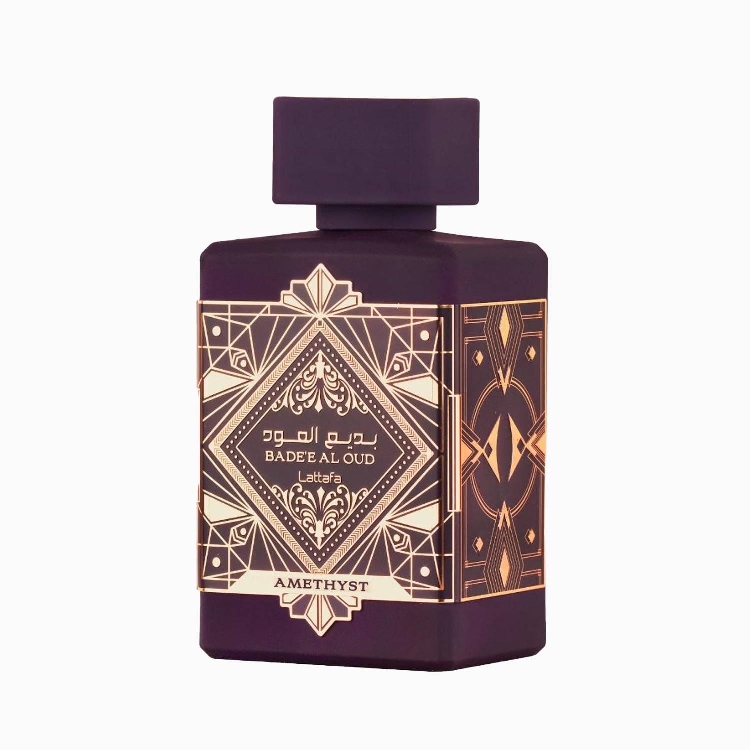 Lattafa Badee Al Oud Amethyst Eau De Parfum Spray 3.4 Oz - Premium Arabian Oud Perfume for Women & Men, Long-Lasting Luxury Scent for Evening Wear & Special Occasions