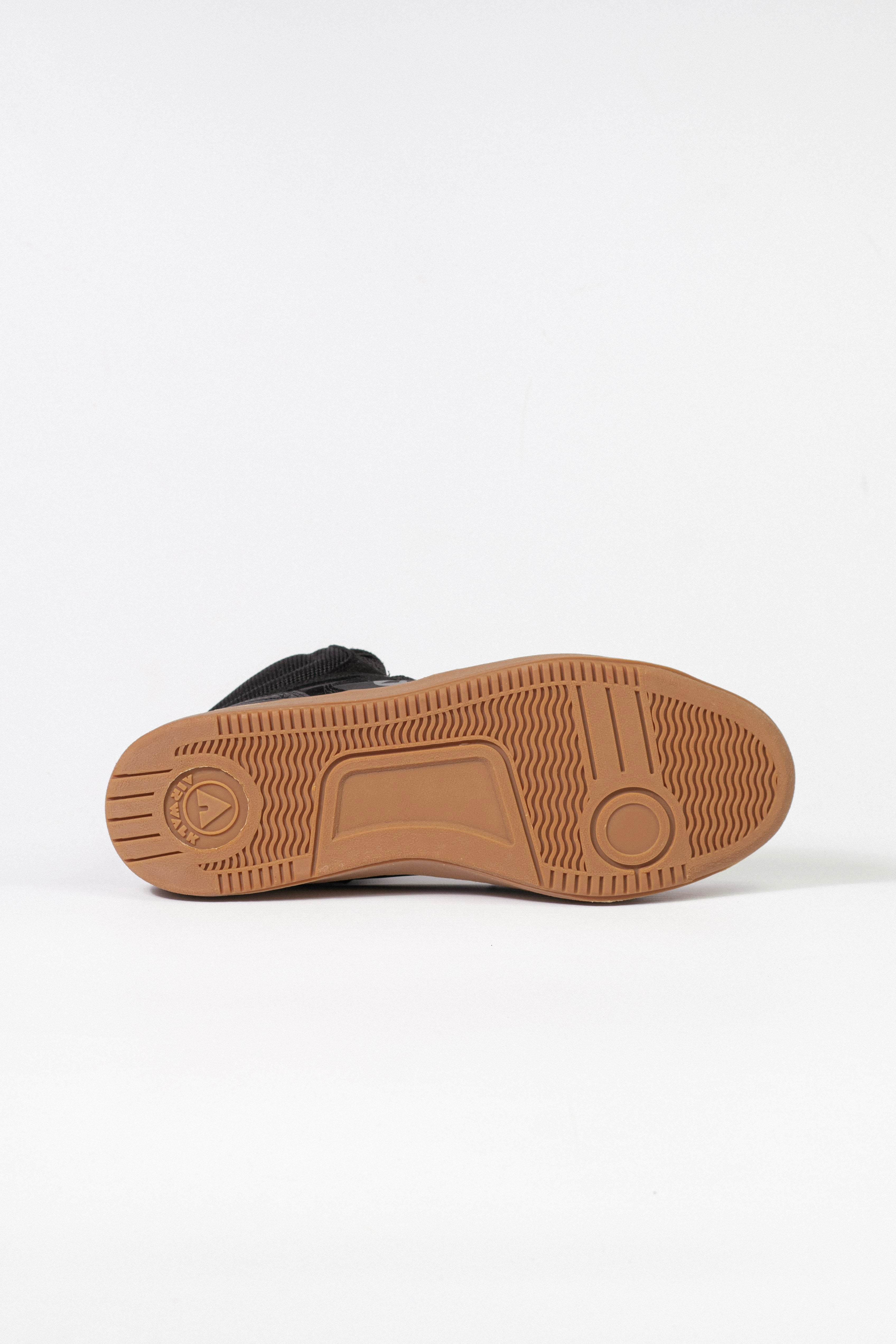 Air Walk H Brick Black Gum Sneakers - Comfortable Casual Shoes for Men & Women - Perfect for Walking, Running, and Everyday Wear