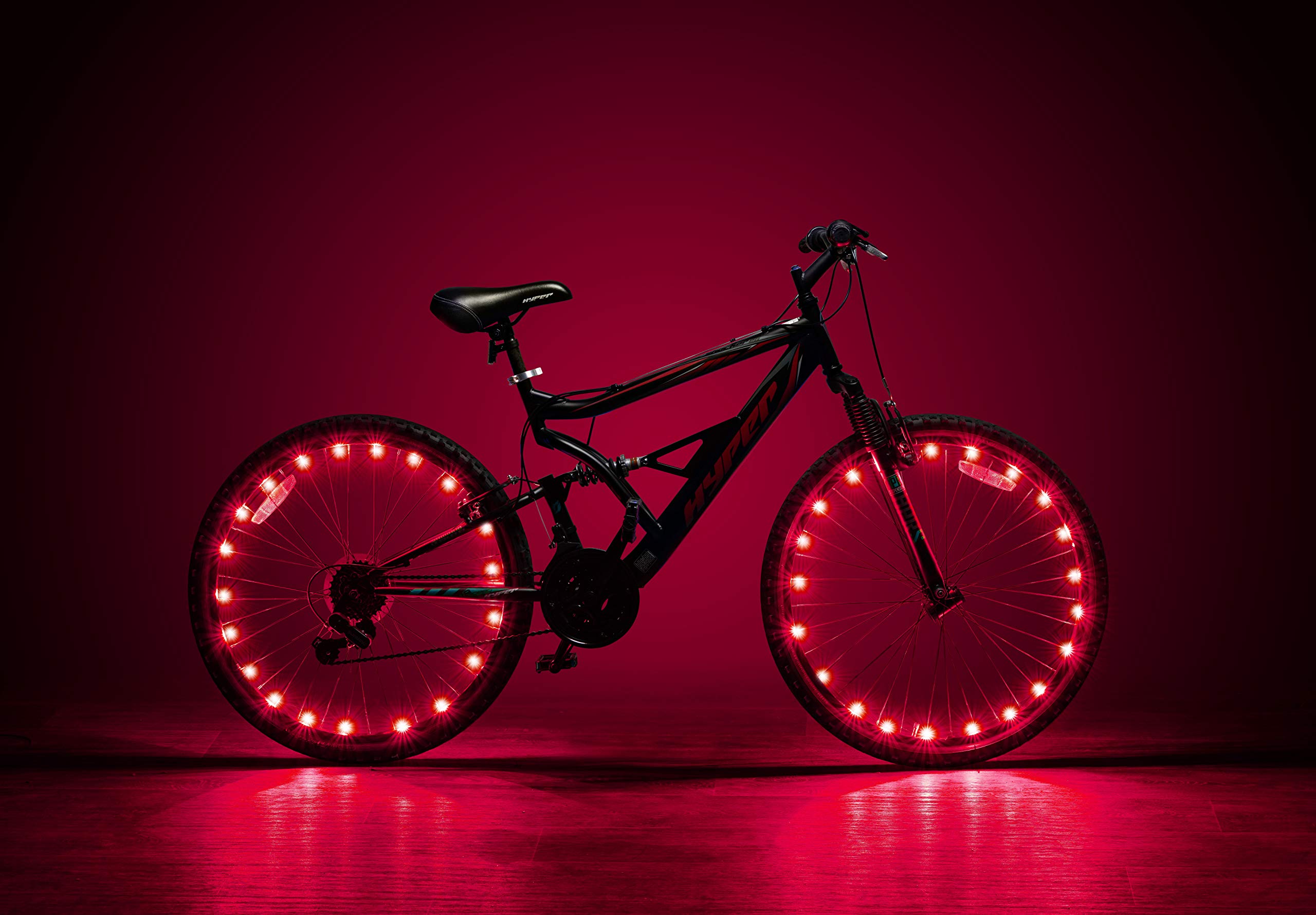LED Bike Wheel Lights - 2 Pack Waterproof Bicycle Tire Lights with Super Bright LEDs | Enhance Night Cycling Safety & Fun for Kids & Adults | Perfect for Commuting, Night Rides & Outdoor Adventures