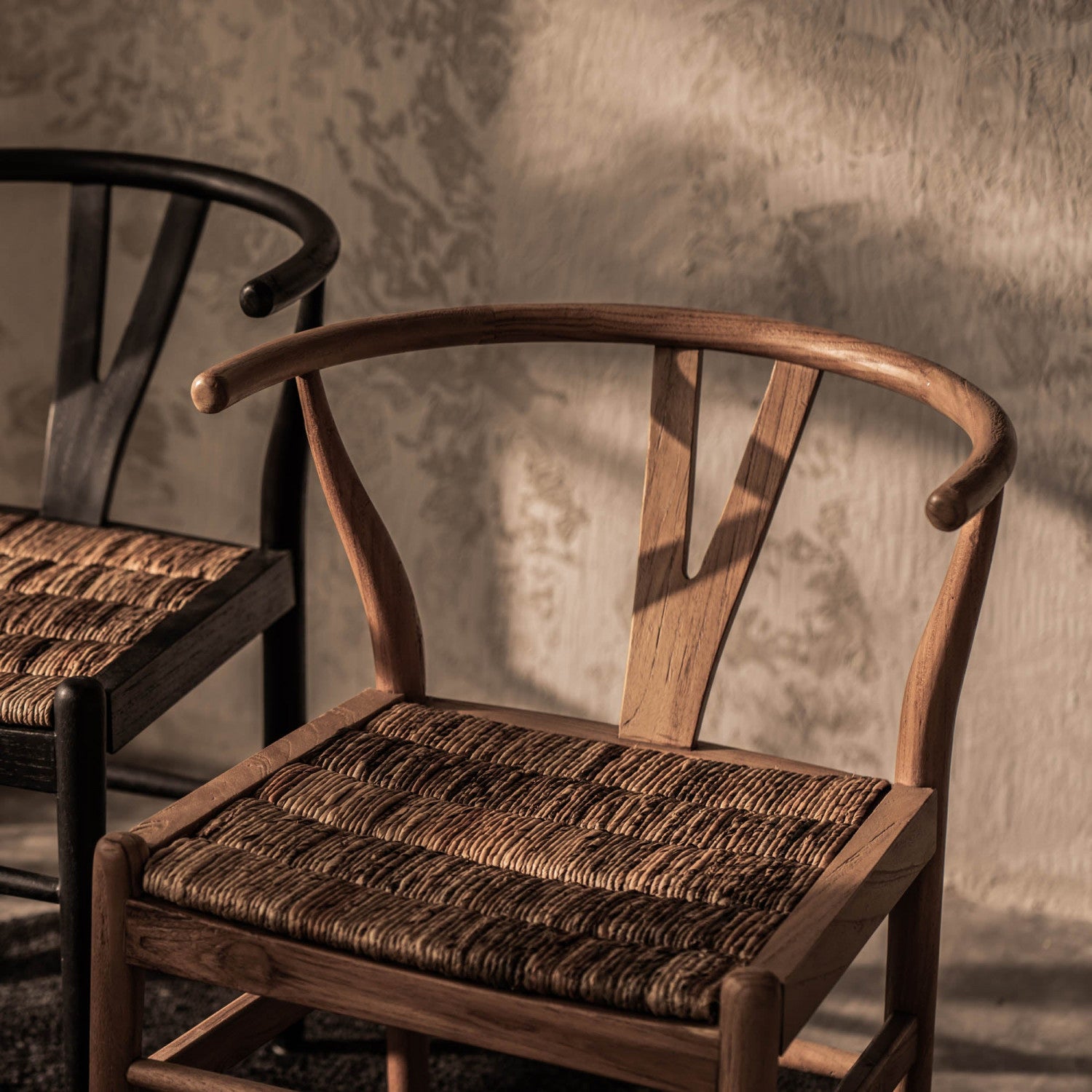 Natural Bayan Caterpillar Twin Chair - Cozy Seating for Living Room, Bedroom, or Nursery - Perfect for Relaxing & Lounging