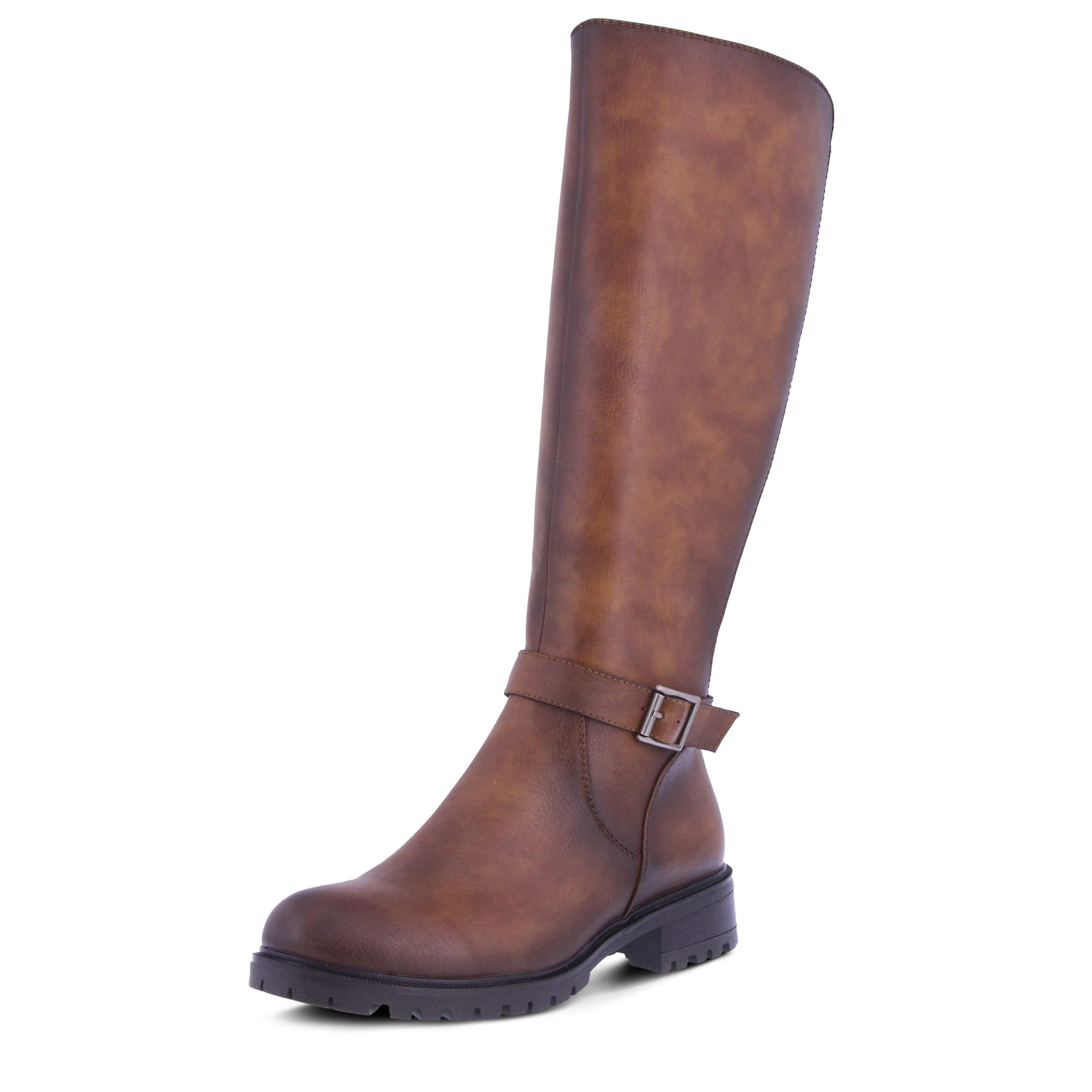 PATRIZIA Women's Obelia Tall Boots - Knee High Leather Boots for Women, Fashionable Winter Boots with Block Heel | Perfect for Office, Dating & Winter Outfits