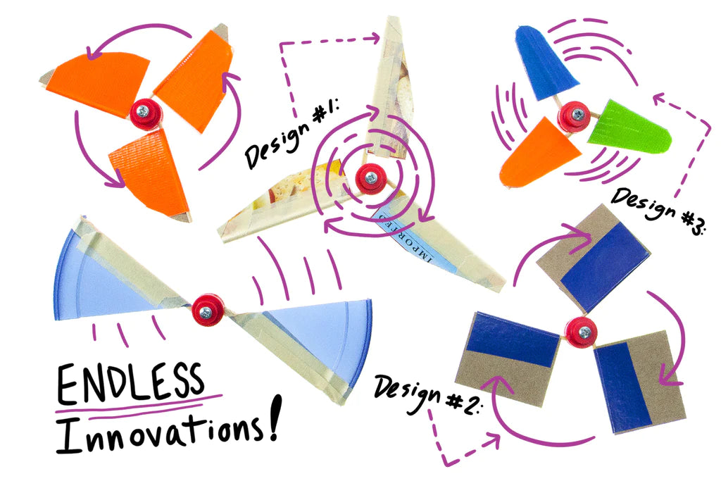 Air Racer Activity Toy - 10 Pack Set for Kids Outdoor Games & Birthday Party Favors