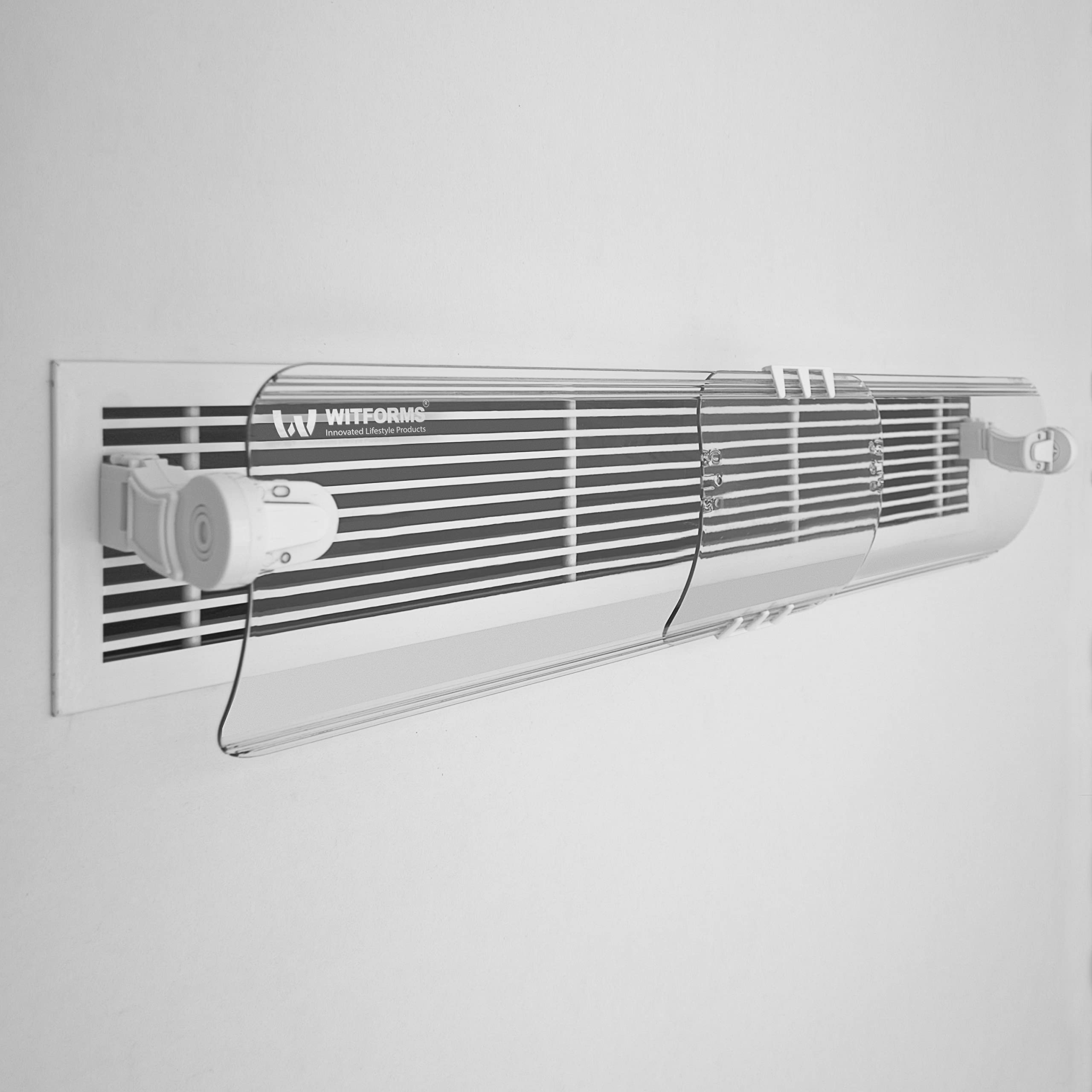 WITFORMS Adjustable AC Air Deflector for Central Air Conditioner Vents - Improve Cooling & Heating Efficiency for Home & Office HVAC Systems - Perfect for Bedrooms, Living Rooms & Workspaces
