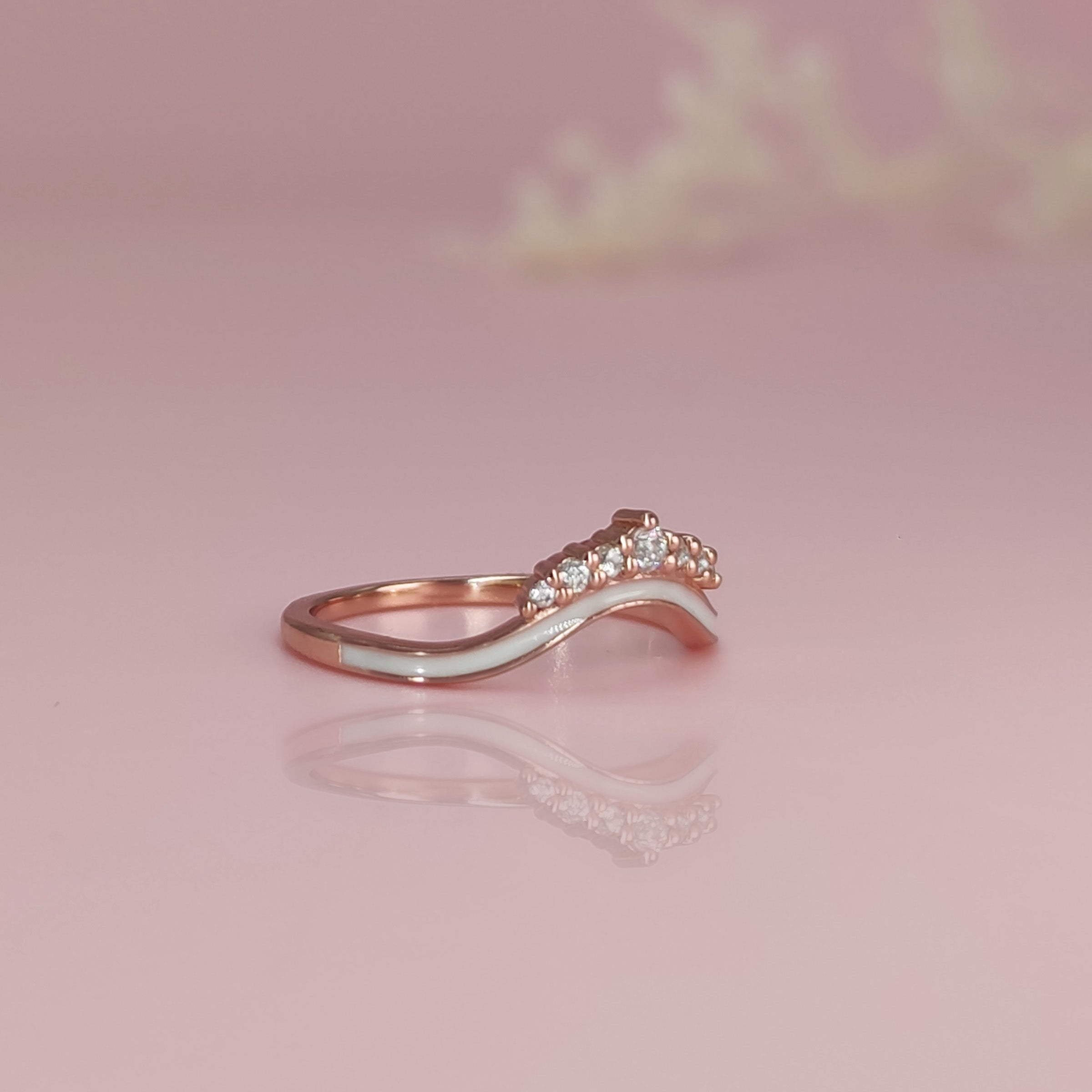 Breast Milk Crown Ring - Elegant Nursing Jewelry for Breastfeeding Moms - Perfect for Nursing, Pumping & Special Moments