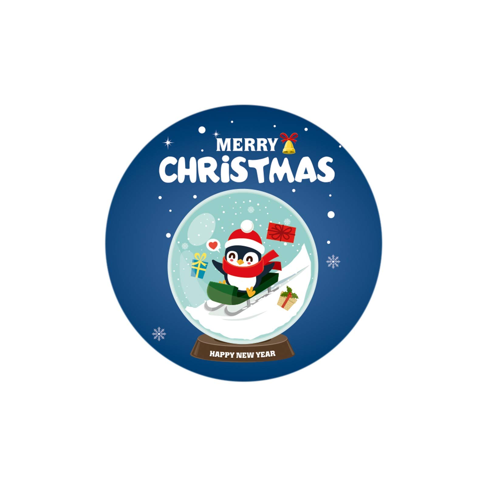 Inspirational Reading Stickers Roll - Christmas Gift Labels, Holiday Decorations, 500-Pack for Scrapbooking, Journaling, DIY Crafts, Home Decor, Photo Albums & Gifts for Girls