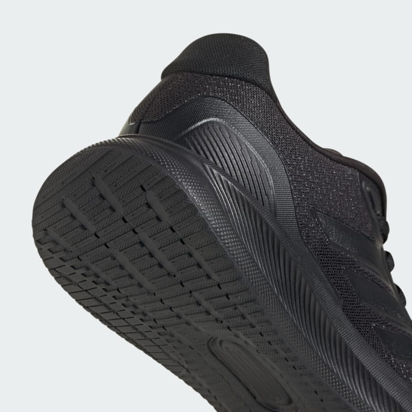 Adidas Women's Runfalcon 5 Triple Black Running Shoes - Lightweight Comfort for Jogging, Gym Workouts & Daily Wear