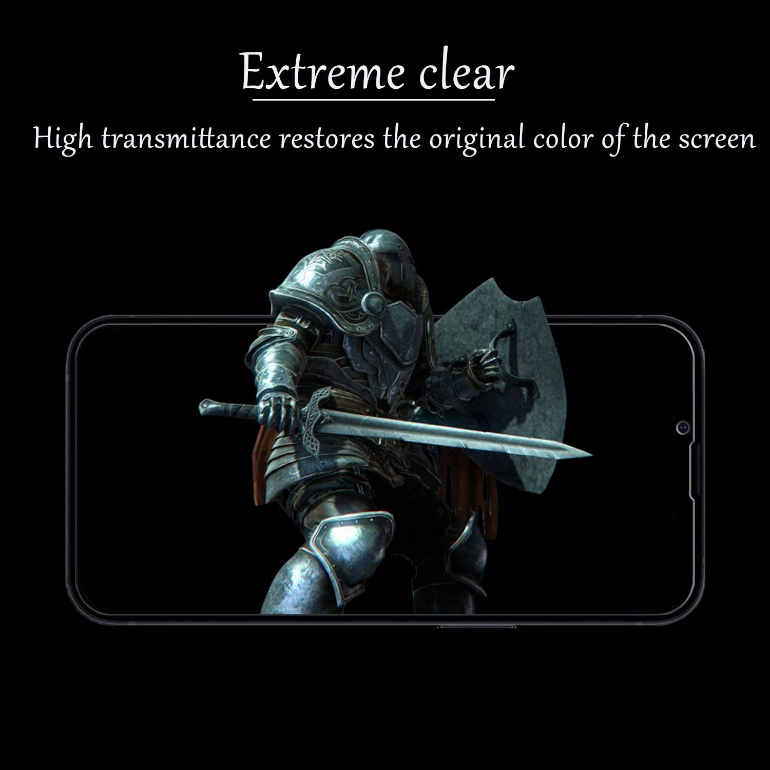 iPhone 14 Privacy Screen Protector 2+2 Pack - Anti-Spy 9H Tempered Glass for Privacy Protection