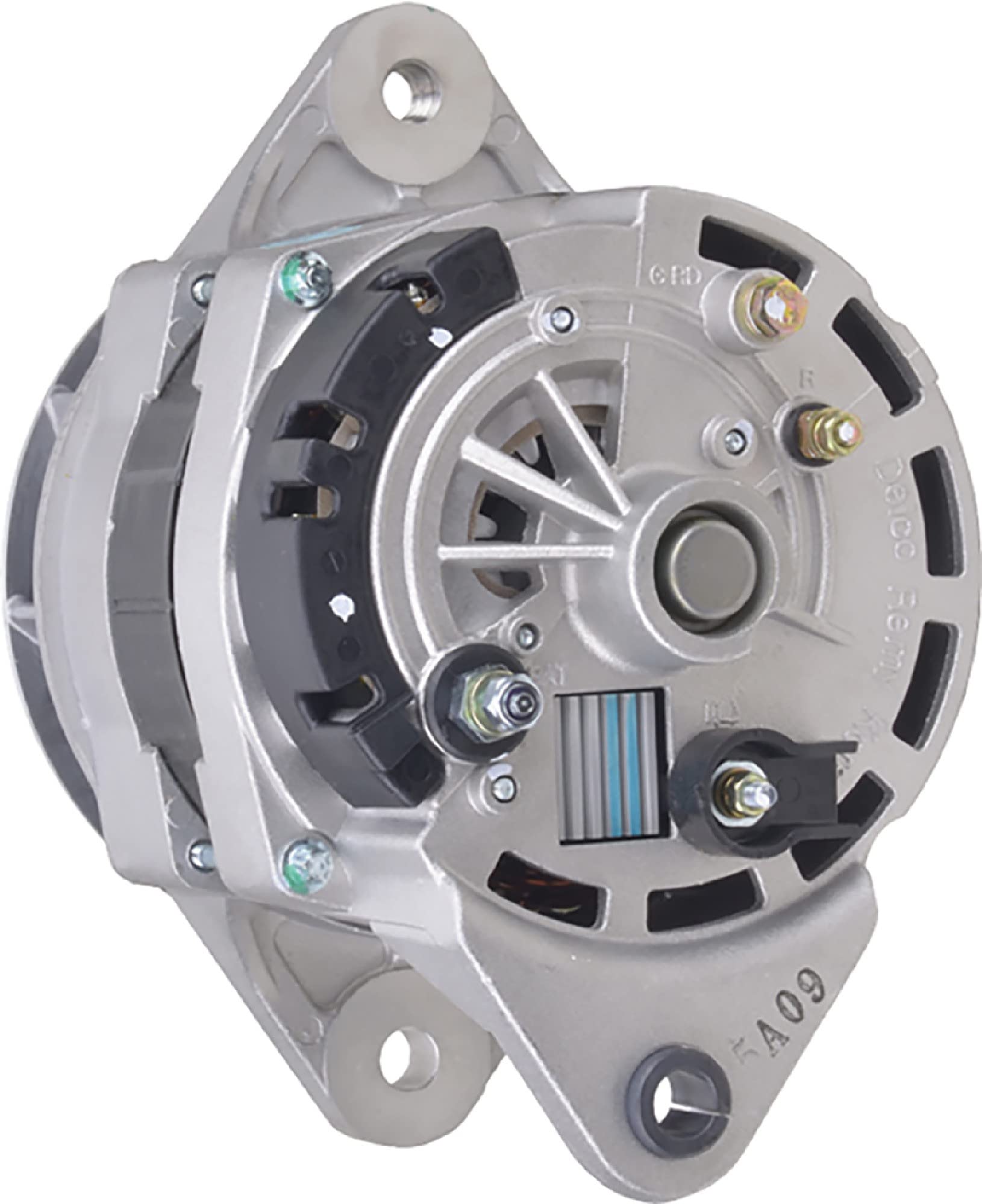DB Electrical ROTA0241 24V 60A Alternator Replacement for Daewoo Solar 220LC-III, 280LC-III, 280LC-III(B), 330-III - External Fan Type with Internal Regulator - Heavy Duty Construction Equipment & Excavator Parts