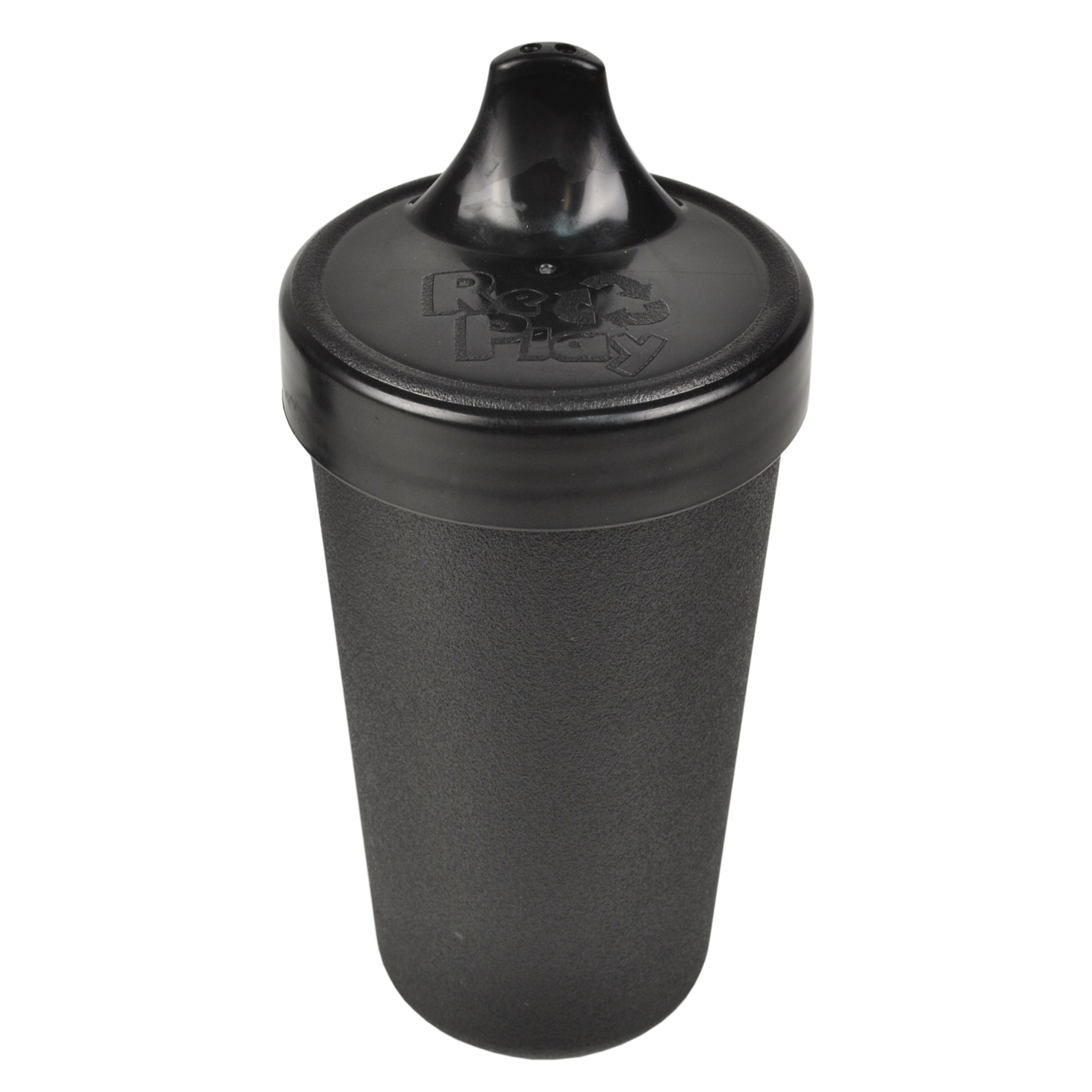 Reusable Non-Spill Sippy Cup for Toddlers - BPA Free, Leak Proof, Easy Grip (Black) - Perfect for Travel, Daycare & Learning to Drink Independently