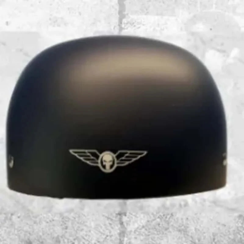 MicroLid Slider Baseball & Motorcycle Helmet - Black Matte Finish for Safety & Style - Perfect for Riding, Racing & Outdoor Sports