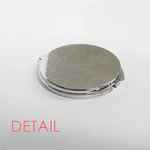 Chiang Kai-shek Memorial Hall Compact Mirror - Portable Round Travel Mirror for Makeup & Touch-ups